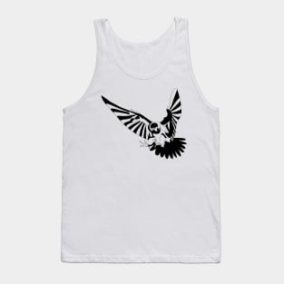 peregrine falcon hawk ecopop Tank Top